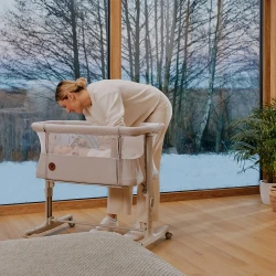 Pătuc Co-sleeper 3 in 1 Lionelo Aurora Beige Sand cumpăra în Chișinau. Foto 13