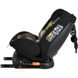 Автокресло 40-150 см (i-Size) Isofix Moni i-Maxx Cool Beige, поворотное 360 купить в Кишиневе. Фото 11