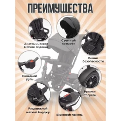 Tricicletă Epid Trike Brown cumpăra în Chișinau. Foto 4