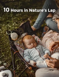 Ночник с успокаивающими звуками Momcozy Sound Night Light Grey & White купить в Кишиневе. Фото 7