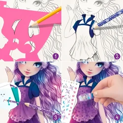 Набор для рисования Nebulous Stars Тетрадь для эскизов - Nebulia купить в Кишиневе. Фото 3