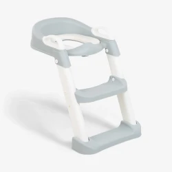 Colac pentru WC copii cu scară Kikkaboo Lea Grey, 12 luni + cumpăra în Chișinau. Foto 1