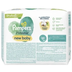Servetele umede Pampers Harmonie New Baby, 4x46 buc. cumpăra în Chișinau. Foto 2