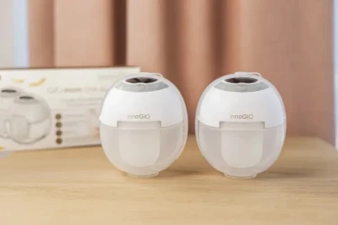 Молокоотсос двойной электрический InnoGIO GIOmumLine Discreet Light купить в Кишиневе. Фото 2