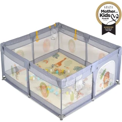 Кроватка манеж Moni GameZone 60 balls Grey купить в Кишиневе. Фото 15