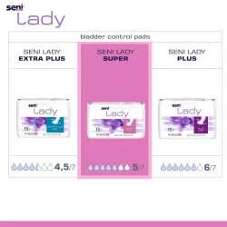 Absorbante Seni Lady Super, 15 buc. cumpăra în Chișinau. Foto 2