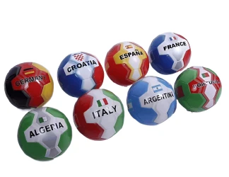 Minge de fotbal Sport cu steaguri ale țărilor, Diametru 22 cm în sort. cumpăra în Chișinau. Foto 1