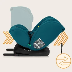 Автокресло 40-150 см (i-Size) Isofix Lionelo Bastiaan Blue Indigo, поворотное 360 купить в Кишиневе. Фото 14