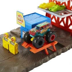 Конструкторы Hot Wheels Monster Trucks Blast Station, 5 элементов купить в Кишиневе. Фото 4