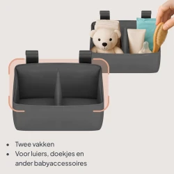 Organizator scutece Lionelo Sidepocket Small Grey cumpăra în Chișinau. Foto 7