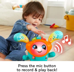 Интерактивная игрушка Fisher Price Dj Bouncin’ Beats, EN купить в Кишиневе. Фото 5