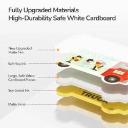 Puzzle educativ Mideer Busy Cars, 22 elemente cumpăra în Chișinau. Foto 3