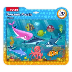 Развивающий пазл Puedo Dynamic Puzzle Traffic&Ocean,17 элементов в асс. купить в Кишиневе. Фото 4
