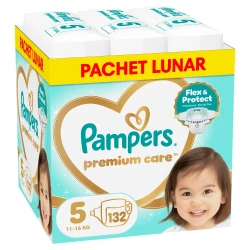 Подгузники Pampers Premium Care BOX №5 (11-16 кг), 132 шт. купить в Кишиневе. Фото 1