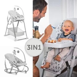 Scaun pentru hranire 3 in 1 Hauck Sit N Relax Nordic Grey cumpăra în Chișinau. Foto 2