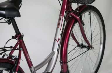 Велосипед Fulger Street 1.0 Burgundy & Silver, колёса 26 купить в Кишиневе. Фото 4