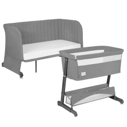 Детская кроватка 5 в 1 Lionelo Thomi Plus Grey Concrete купить в Кишиневе