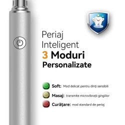 Электрическая зубная щётка JTF Sonic J30 Silver купить в Кишиневе. Фото 3