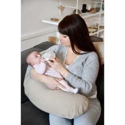 Perna pentru alaptare Beaba Big Flopsy Fleur de Coton Linen, 170 cm cumpăra în Chișinau. Foto 3