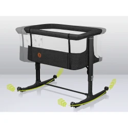 Pătuc Co-sleeper 3 in 1 Lionelo Aurora Grey Graphite cumpăra în Chișinau. Foto 3