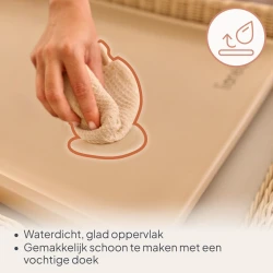 Пеленальник твердый Lionelo Megs Grey Dove, 70x49x7 см купить в Кишиневе. Фото 6