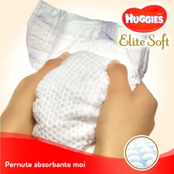Подгузники Huggies Elite Soft 5 (15-22 кг), 28 шт купить в Кишиневе. Фото 4