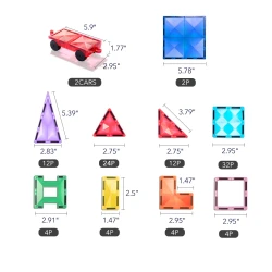 Set constructie magnetic Mideer, 100 elemente cumpăra în Chișinau. Foto 2