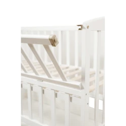 Детская кроватка Goydalka Valeri Plus Ivory на маятнике с ящиком купить в Кишиневе. Фото 3