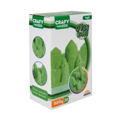 Nisip kinetic Crafy Sand Green, 500 g cumpăra în Chișinau. Foto 1
