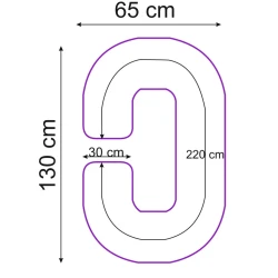 Наволочка подушки для беременных C PernaMea Buline Roz купить в Кишиневе. Фото 3