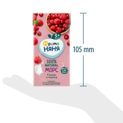 Suc merisoare-zmeura ФрутоНяня (5 luni+), 200 ml cumpăra în Chișinau. Foto 7