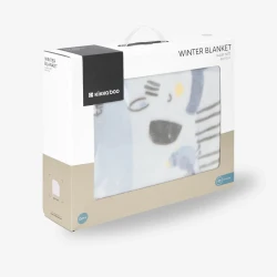 Păturică Kikkaboo Stripy Friends Blue, 110x140 cm cumpăra în Chișinau. Foto 3