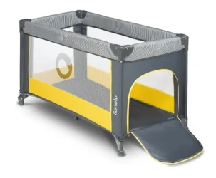 Кроватка манеж Lionelo Stefi Yellow Lemon купить в Кишиневе. Фото 2