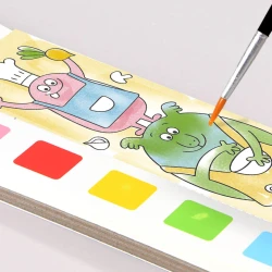 Книжка-раскраска с акварелью Mideer Wonderful Holiday купить в Кишиневе. Фото 2