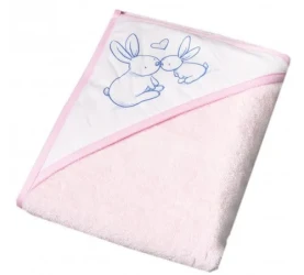Prosop de baie Tega Baby Bunny Pink, 100x100 cm cumpăra în Chișinau. Foto 1