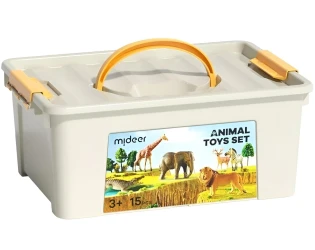 Набор фигурок Mideer Animal Toys, 15 шт. купить в Кишиневе. Фото 1