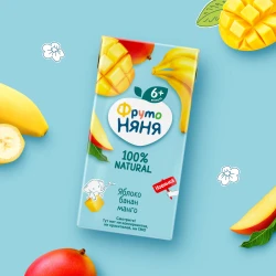 Suc mere-banana-mango ФрутоНяня (6 luni+), 200 ml cumpăra în Chișinau. Foto 9