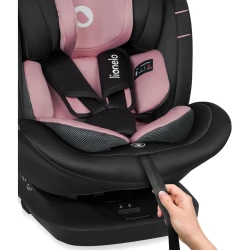 Scaun auto 40-150 cm (i-Size) Isofix Lionelo Bastiaan Pink Rose, rotativ 360 cumpăra în Chișinau. Foto 10