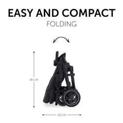 Carucior 2/1 Hauck Saturn R Duoset Melage Black cumpăra în Chișinau. Foto 6