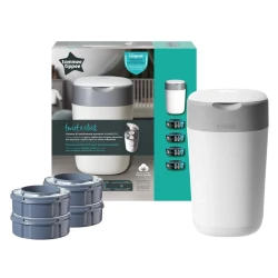 Корзина для подгузников Tommee Tippee Sangenic Twist&Click + 4 сменных кассет купить в Кишиневе. Фото 2
