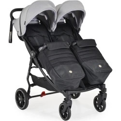 Carucior de plimbare pentru gemeni Moni 2Gether Ultimate Grey cumpăra în Chișinau