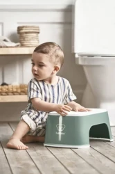 Ступенька для ванной BabyBjorn Step Stool Deep Green/White купить в Кишиневе. Фото 4