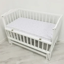 Кроватка детская Ангелина-2  Белый на маятнике купить в Кишиневе. Фото 11