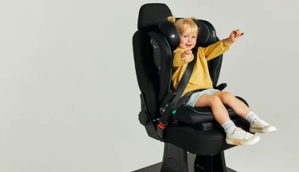 Детское автокресло 15-36 кг ISOFIX Lionelo Neal Black Onyx купить в Кишиневе. Фото 6