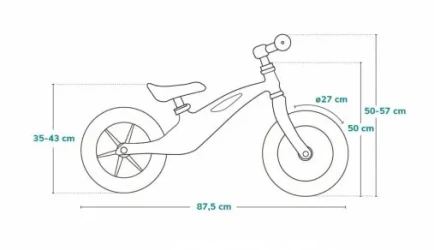 Bicicletă fără pedale Lionelo Bart Sky Blue cumpăra în Chișinau. Foto 13