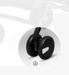 Carucior de plimbare Lionelo Elia Oslo Black White cumpăra în Chișinau. Foto 17