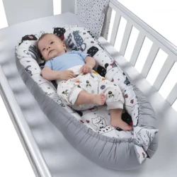 Babynest pentru bebeluș PernaMea Premium Elefant Gri cumpăra în Chișinau. Foto 5