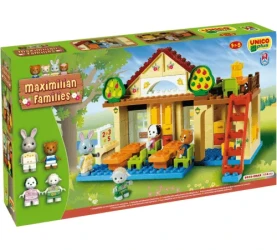 Set construcție Androni Giocattoli Maximilian Families Școala, 117 elemente cumpăra în Chișinau. Foto 1