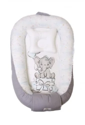 Babynest pentru bebeluș PernaMea Premium Elefant Gri cumpăra în Chișinau. Foto 1