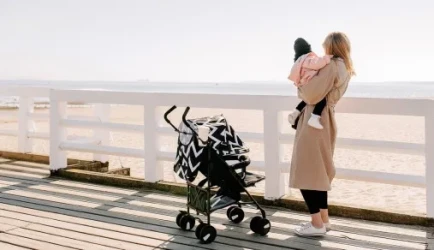 Прогулочная коляска Lionelo Elia Blue Navy купить в Кишиневе. Фото 4